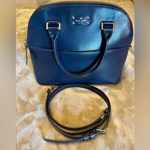 Kate Spade Grove Street Navy Blue Carli Crossbody NWOT